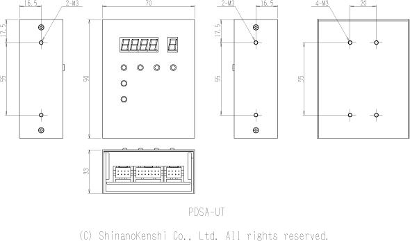 CSA-UT42D2 | 製品情報 | CSA-UTシリーズ | 標準品モータ CSA-UT42D2 | 製品情報 | CSA-UTシリーズ | 標準品モータ